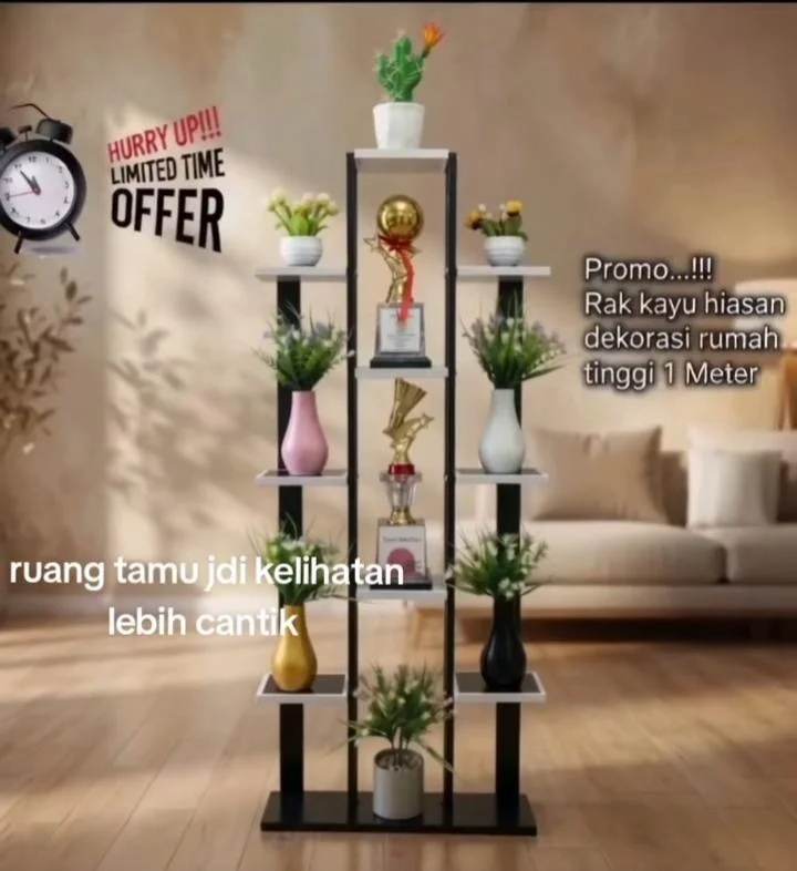 Rak standing pot banyak pilihan model, hubungi admin pemesanan model